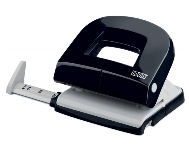 Περφορατέρ Novus Metal E216 16Φυλλων Μαύρο