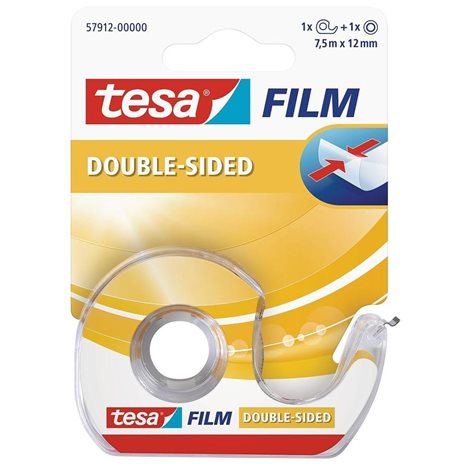 Ταινία Διπλής Όψης Tesa με Βάση 7,5m x12mm