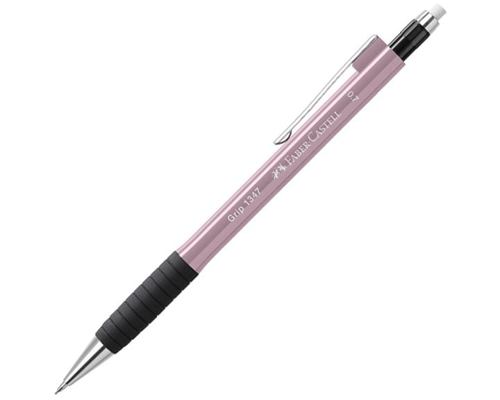 Μολύβι Μηχανικό Faber Castell Grip 0.7mm Ρόζ 134727