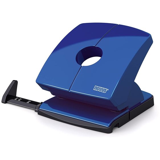 Περφορατέρ Novus B230 30φυλλων Metal Μπλέ