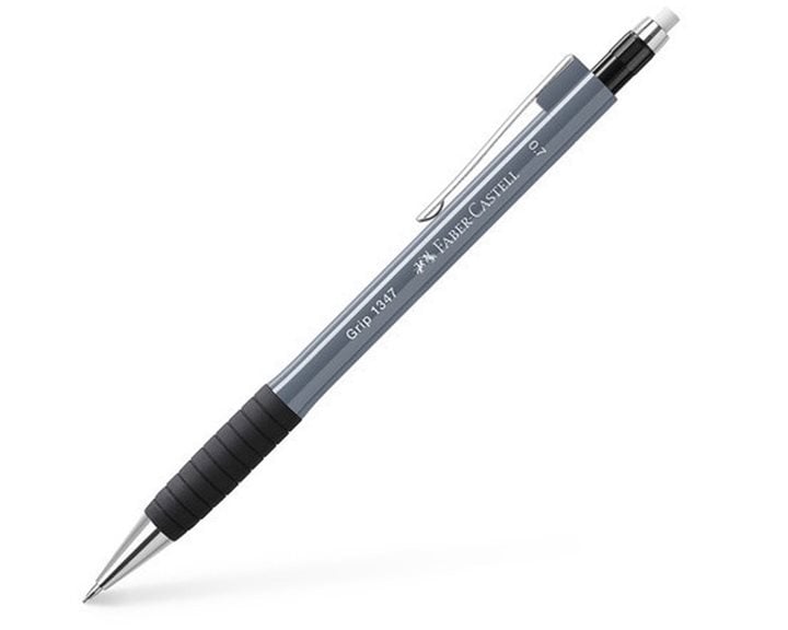 Μολύβι Μηχανικό Faber Castell Grip 0.7mm Γκρι 134789