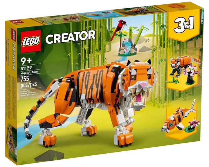 Lego Creator Μεγαλοπρεπής Τίγρης 31129