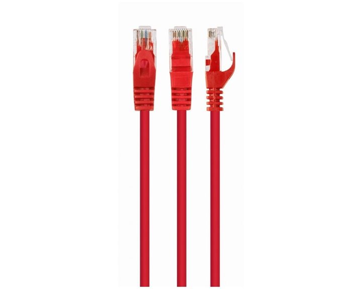 CABLEXPERT UTP CAT6 PATCH CORD 5M RED