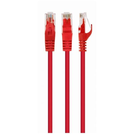 CABLEXPERT UTP CAT6 PATCH CORD 3M RED