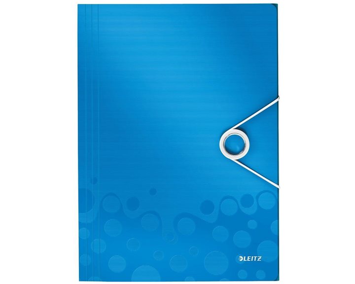 Ντοσιέ A4 Leitz PP Με Λάστιχο Blue 4599-00-36