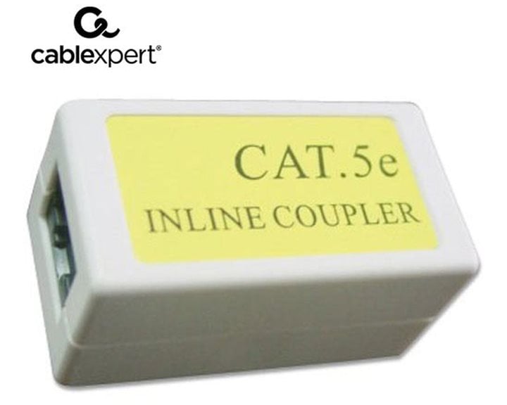 CABLEXPERT Cat. 5E LAN COUPLER, WHITE