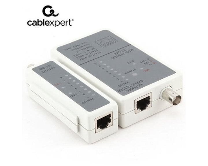 CABLEXPERT CABLE TESTER FOR RJ-45 AND RG-58 CABLES