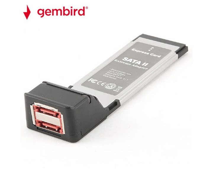 GEMBIRD ESATA 2 PORT EXPRESS CARD