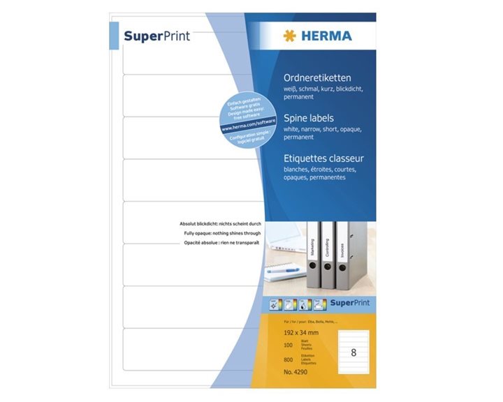 Ετικέτα Herma 192χ34 100φ Νο4290