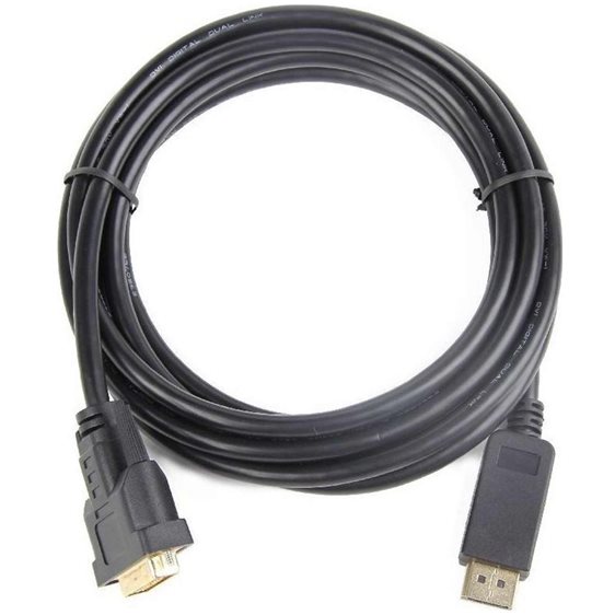 CABLEXPERT DISPLAYPORT TO DVI ADAPTER CABLE 1M