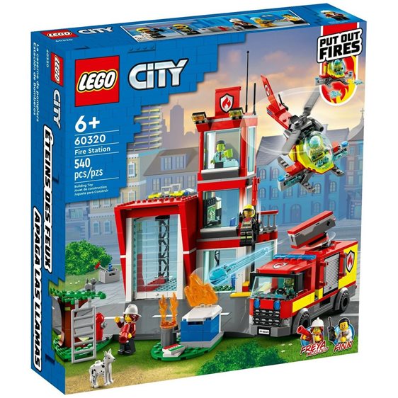 LEGO  City Σταθμός Πυροσβεστικής 60320