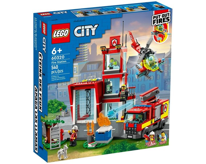 LEGO  City Σταθμός Πυροσβεστικής 60320