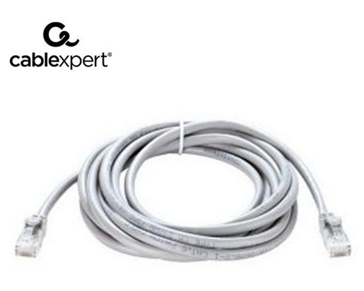 CABLEPXERT PATCH CORD CAT 5E MOLDED STRAIN RELIEF GREY 5M