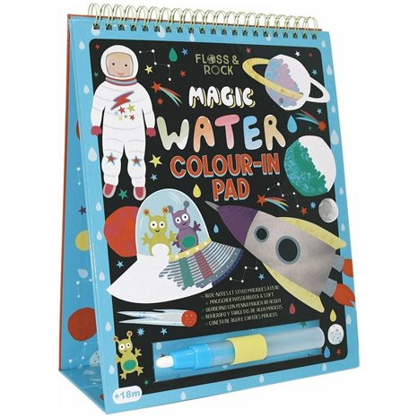 Magic Water Easel And Pen Floss And Rock Space 43P6392