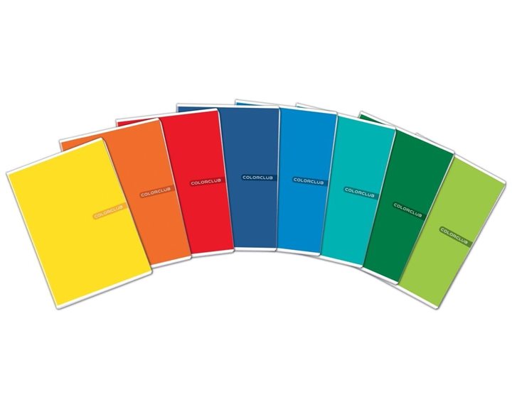 Τέτραδιο Καρφίτσα Ριγέ Blasetti Colorclub 40φ. Α4 5715