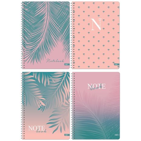 Σημειωματάριο Δεμένο Lastva Α6 Tropical Collection 33078