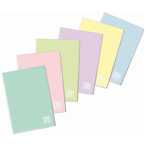 Τέτραδιο Καρφίτσα  Ριγέ Blasetti One Pastel  40φ. Α4 6581