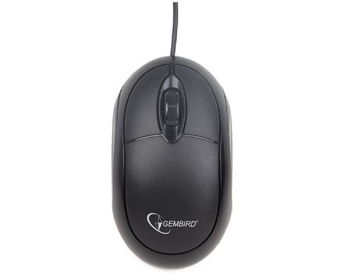 GEMBIRD USB OPTICAL MOUSE BLACK