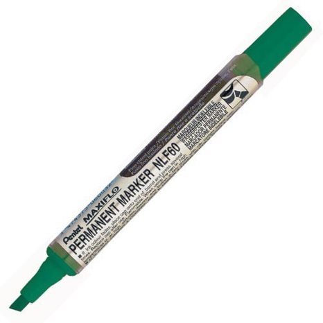 Μαρκαδόρος Pentel Maxiflo NLF60-D Πράσινος