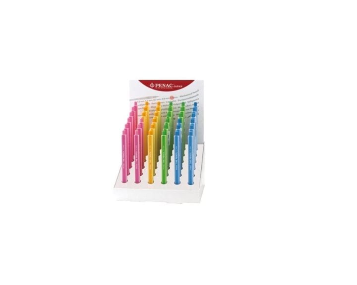 Σταντ Μηχανικό Μολύβι Penac The Pencil 1.3mm Pastel 36pcs Διάφορα Χρώματα