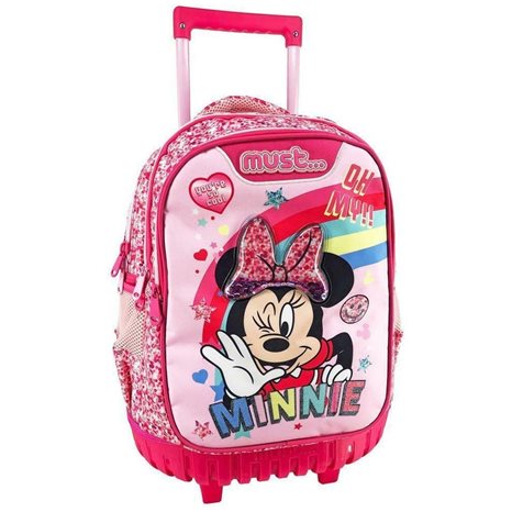 Τσάντα Τρόλλευ Must 34x20x45cm 3 Θήκες Minnie Mouse Oh My Minnie 563028