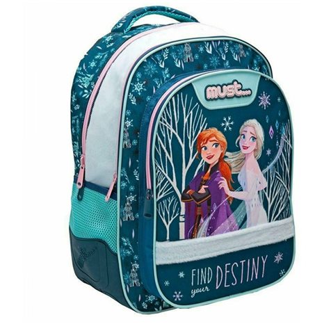 Τσάντα Πλάτης Must 32x18x43cm 3 Θήκες Frozen 2 Find Your Destiny 562958