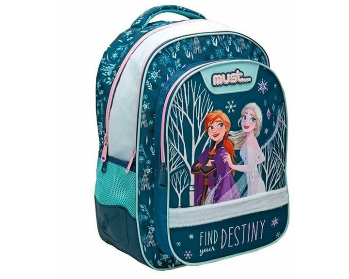 Τσάντα Πλάτης Must 32x18x43cm 3 Θήκες Frozen 2 Find Your Destiny 562958