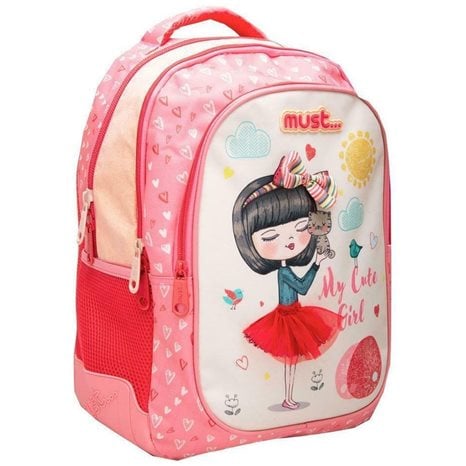 Τσάντα Πλάτης Must 32x18x43cm 3 Θήκες My Cute Girl 584502
