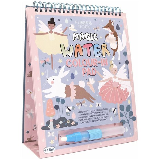 Magic Water Easel And Pen Floss And Rock Enchanted 43P6394