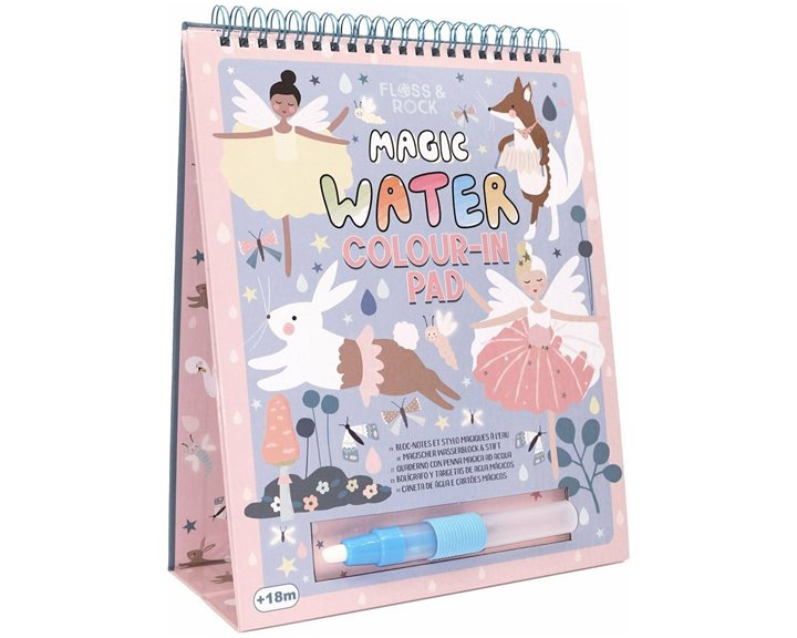 Magic Water Easel And Pen Floss And Rock Enchanted 43P6394