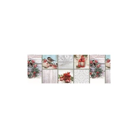 Χαρτόνι Ursus 50x68 300gr Cottage White/Red