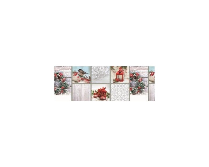 Χαρτόνι Ursus 50x68 300gr Cottage White/Red