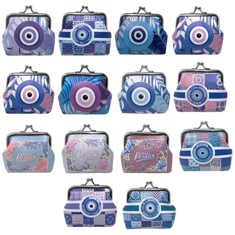 Πορτοφόλι με Κλιπ Sungrace Colorful Pattern SG21-025