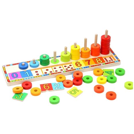 Rainbow Donuts Count&Match Numbers TopBright 6540