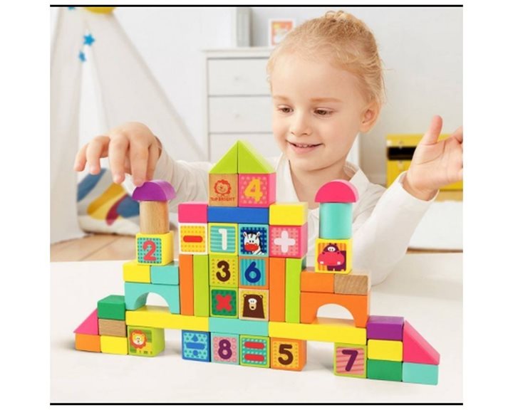 TopBright 50pcs Animal Blocks