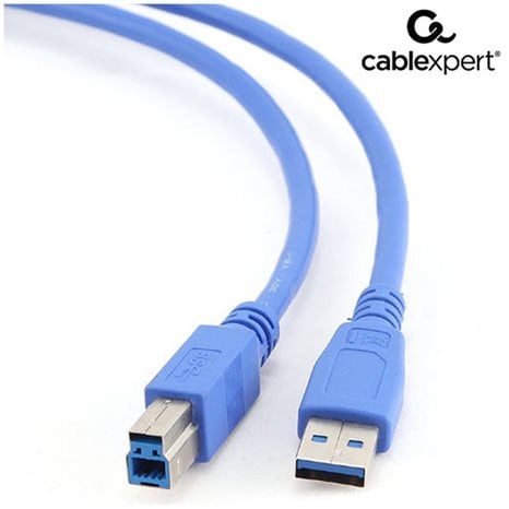 CABLEXPERT USB 3.0 A-PLUG B-PLUG CABLE 0.5M