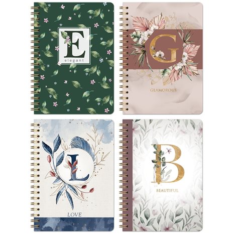 Σημειωματάριο Δεμένο Lastva B5 Blumen Collection 3258