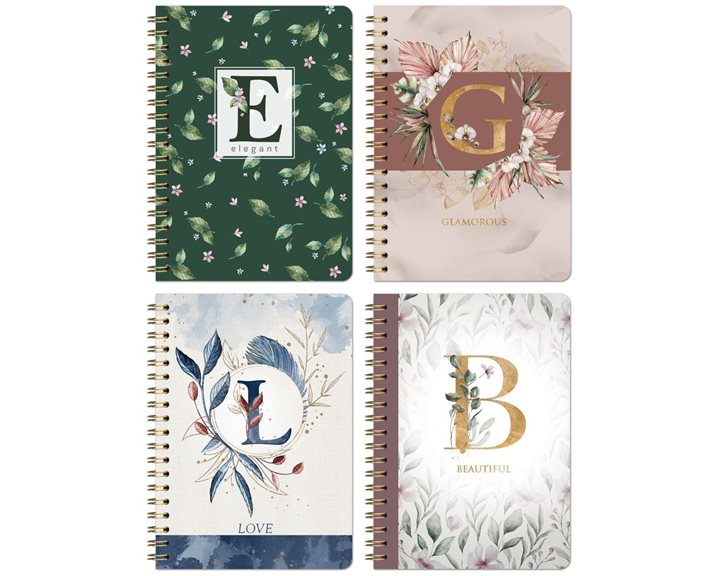 Σημειωματάριο Δεμένο Lastva B5 Blumen Collection 3258