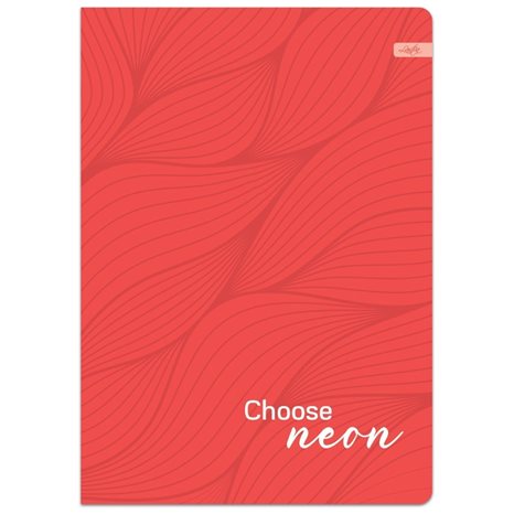 Τετράδιο Δεμένο Lastva Α4 96φ. Neon Collection 3367