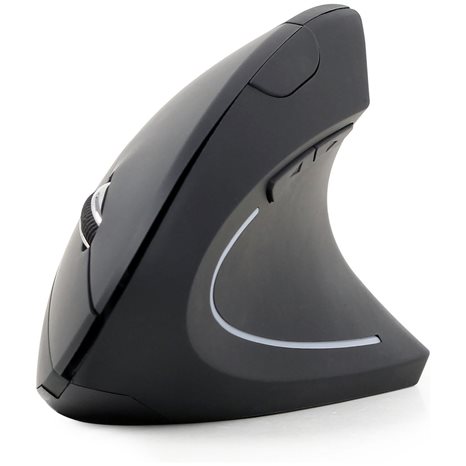 GEMBIRD ERGONOMIC 6-BUTTON OPTICAL MOUSE BLACK