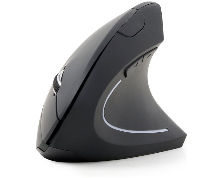 GEMBIRD ERGONOMIC 6-BUTTON OPTICAL MOUSE BLACK