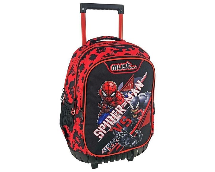 Τσάντα Τρόλλευ Must 34x20x45cm 3 Θήκες Spiderman 506017