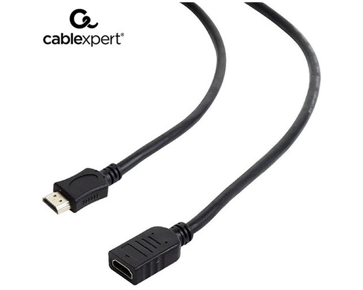 CABLEXPERT HIGH SPEED HDMI EXTENSION CABLE WITH ETHERNET 4,5m