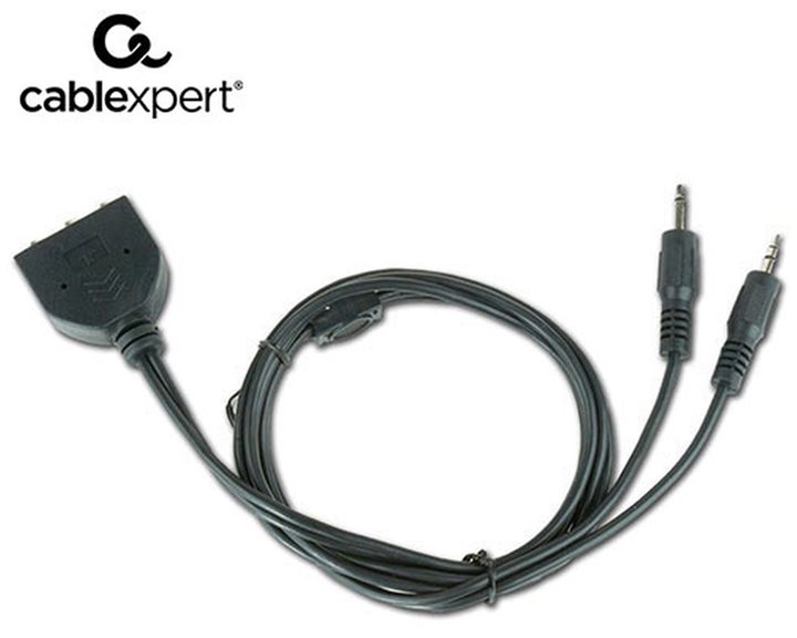 CABLEXPERT MICROPHONE AND HEADPHONE EXTENSION CABLE 1m