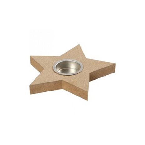 Ξύλινο Αστέρι Ρεσό 15cm 56708