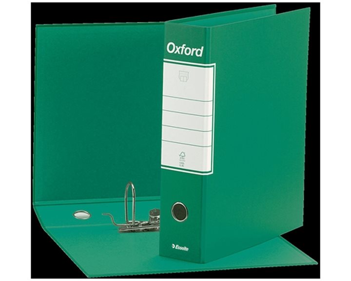 Κλασέρ Esselte Α4 Oxford 8cm Πράσινο Σε Θήκη