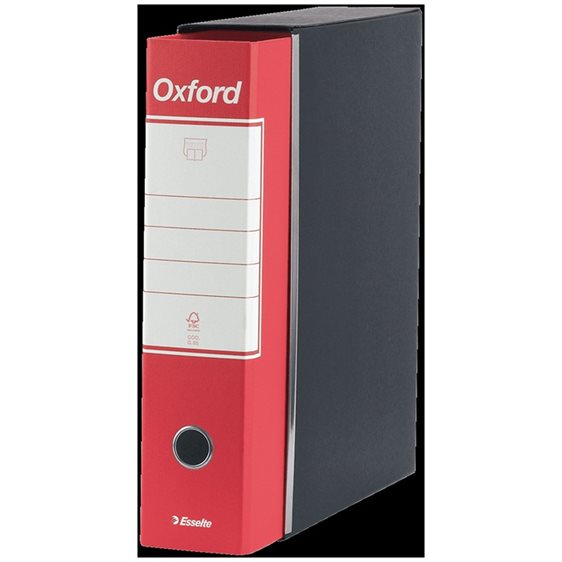 Κλασέρ Esselte  Α4 Oxford 8cm Κόκκινο σε θήκη
