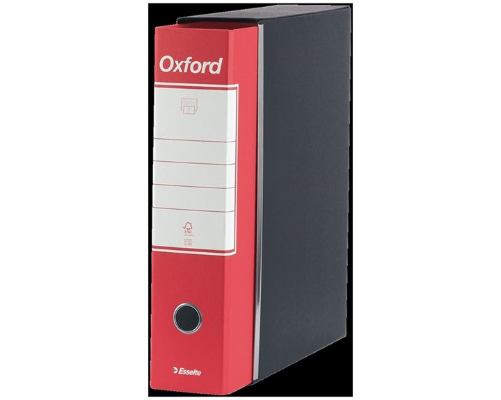 Κλασέρ Esselte  Α4 Oxford 8cm Κόκκινο σε θήκη