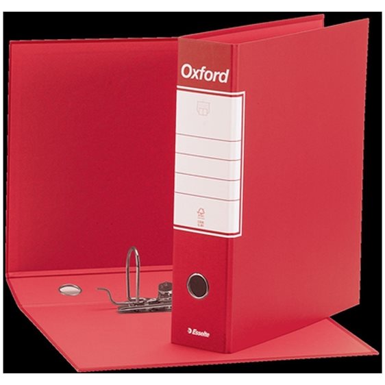 Κλασέρ Esselte  Α4 Oxford 8cm Κόκκινο σε θήκη