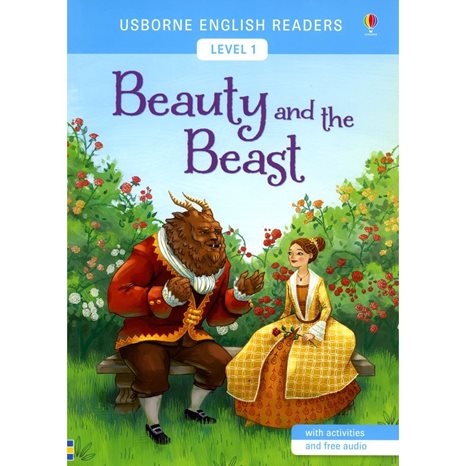 USBORNE ENGLISH READERS LEVEL 1  BEAUTY AND THE BEAST